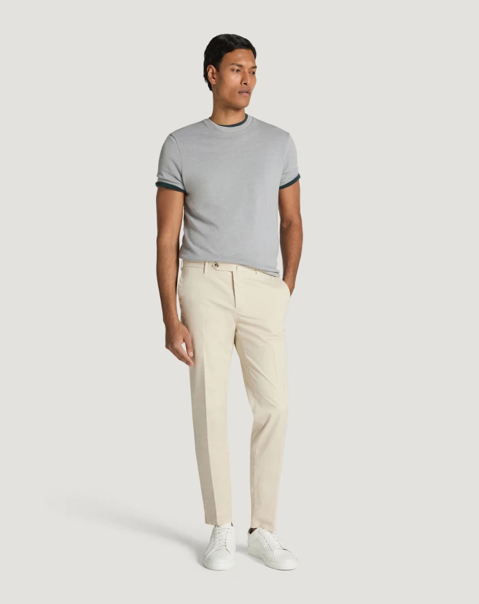 Pantaloni Torino Pantaloni Slim in gabardina stretch Moda