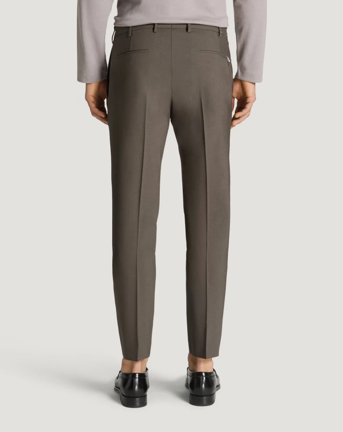 Pantaloni Torino Pantaloni Dieci in lana tropical Italia