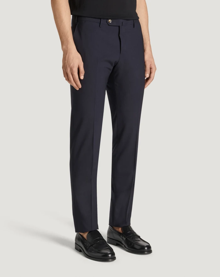 Pantaloni Torino Pantaloni Slim in lana four season Enormi sconti