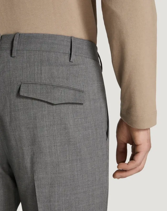 Pantaloni Torino Pantaloni Master in lana four season Qualità