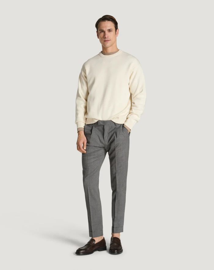 Pantaloni Torino Pantaloni Master in lana four season Qualità