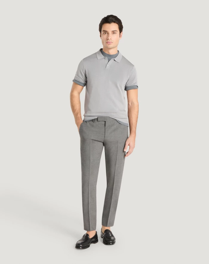 Pantaloni Torino Pantaloni Dieci in lana tropical Promozione