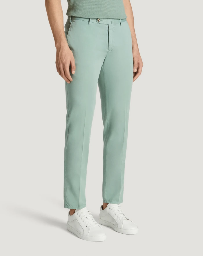 Pantaloni Torino Pantaloni Slim in silkochino Spedizione Gratuita