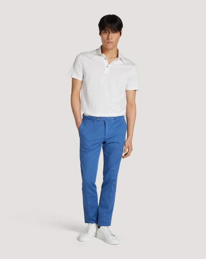 Pantaloni Torino Pantaloni Superslim in tricotina stretch Vendita