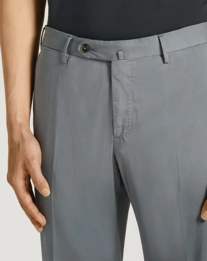 Pantaloni Torino Pantaloni Slim in silkochino Sottocosto