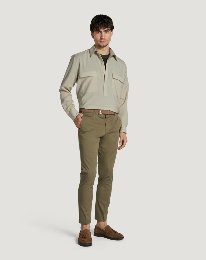 Pantaloni Torino Pantaloni Dieci in twill Vendite Flash