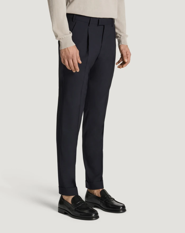 Pantaloni Torino Pantaloni Master in lana four season In Saldo