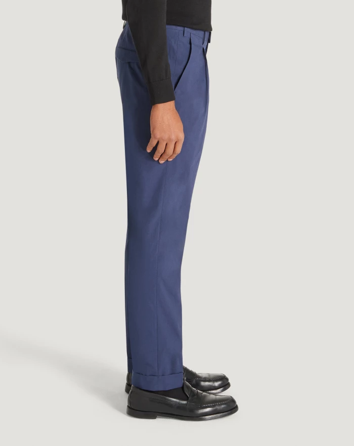 Pantaloni Torino Pantaloni Master in popeline stretch Nuova