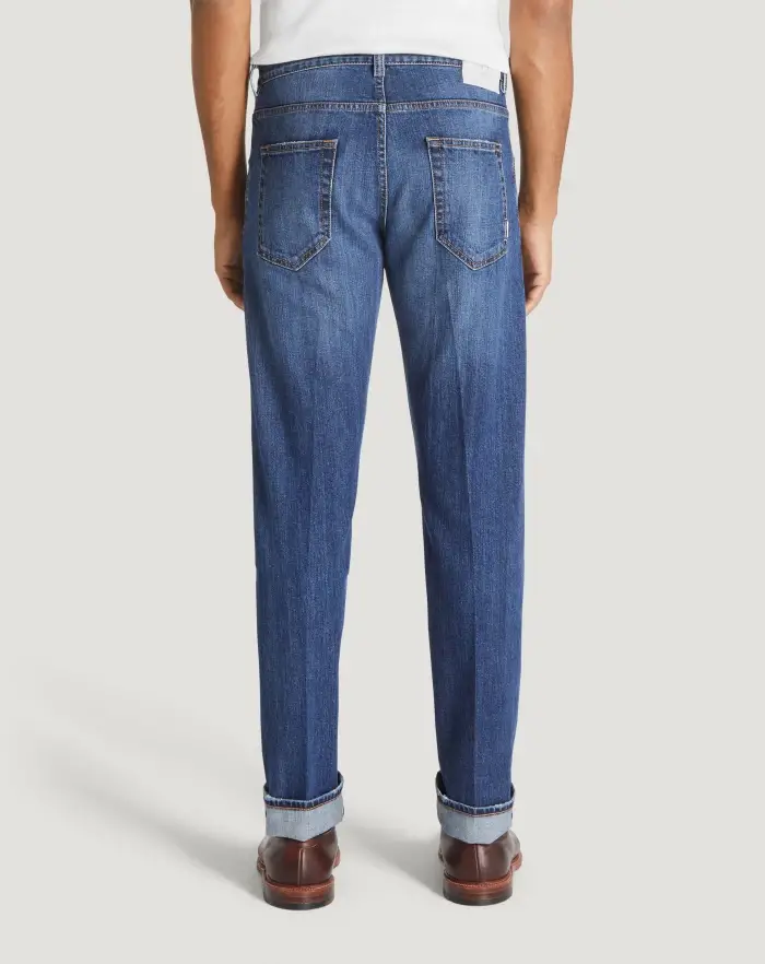 Pantaloni Torino Jeans Dub in denim organico Moda