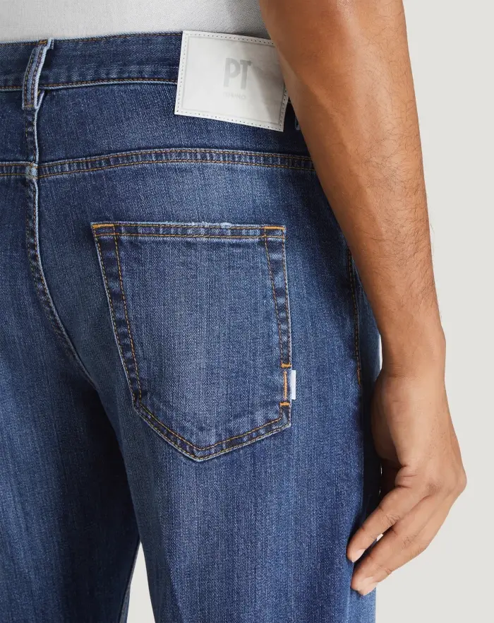 Pantaloni Torino Jeans Dub in denim organico Moda