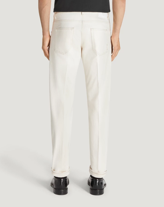 Pantaloni Torino Jeans Dub in denim cimosato Italia
