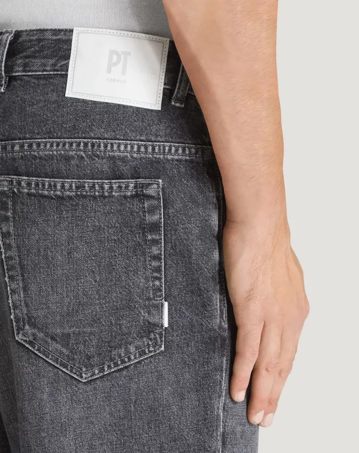 Pantaloni Torino Jeans Rebel in denim vintage 2025