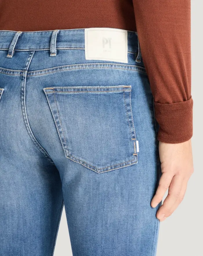 Pantaloni Torino Jeans Swing in denim soft touch In Linea