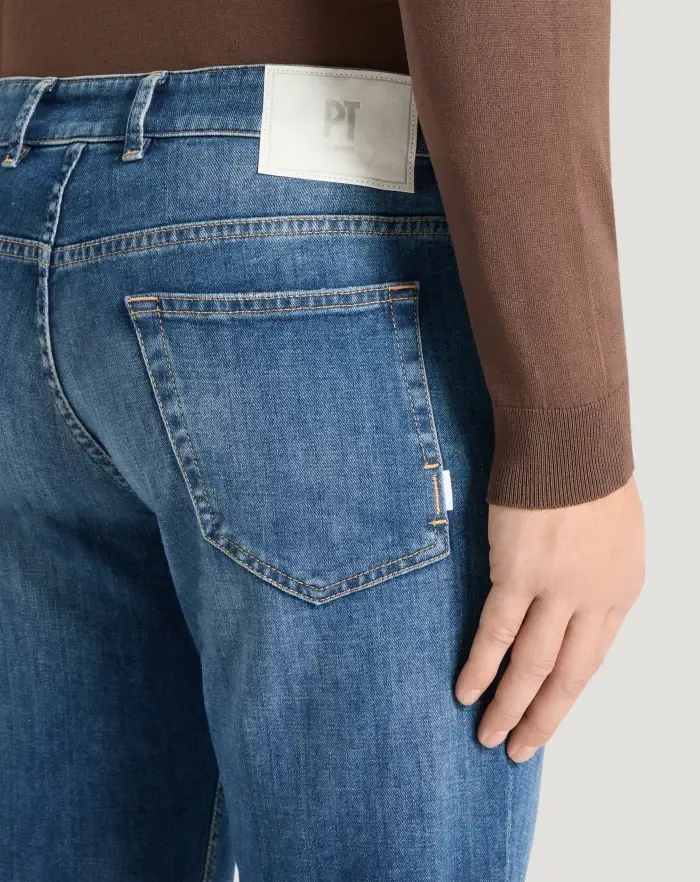 Pantaloni Torino Jeans Indie in denim soft touch Promozione