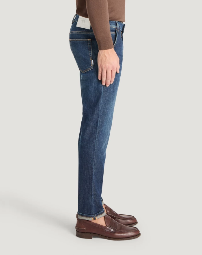 Pantaloni Torino Jeans Indie in denim batavia stretch Pezzi Unici