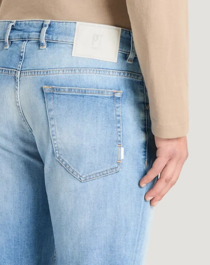 Pantaloni Torino Jeans Reggae in denim soft touch Qualità Garantita