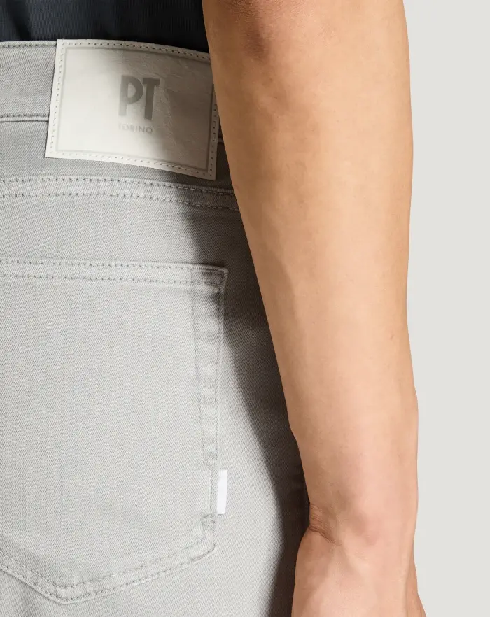 Pantaloni Torino Jeans Swing in silky denim stretch Fino Al -60%