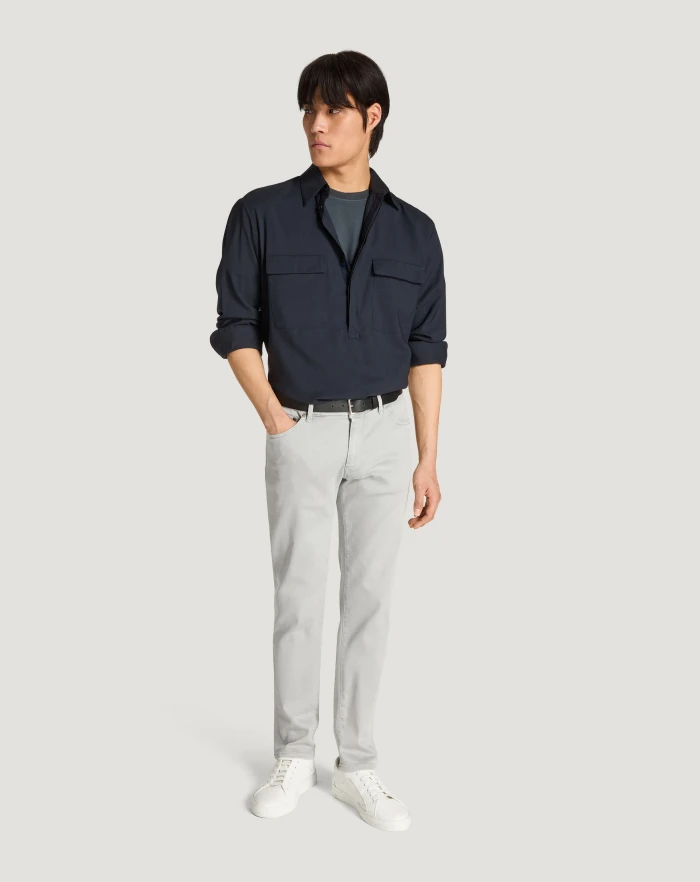 Pantaloni Torino Jeans Swing in silky denim stretch Fino Al -60%
