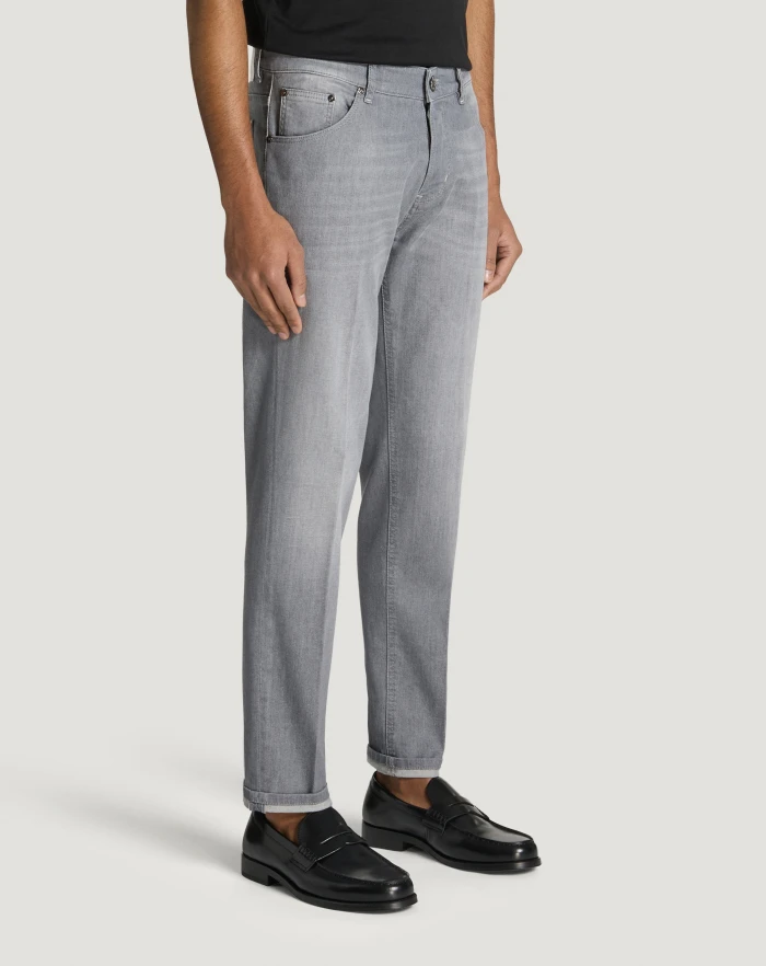 Pantaloni Torino Jeans Reggae in light grey denim Shopping Online