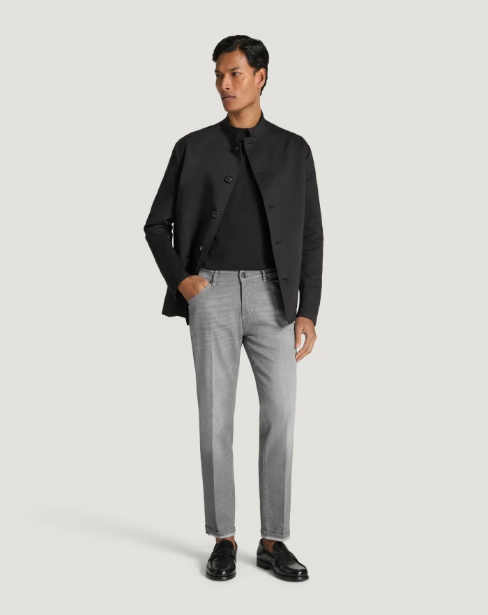 Pantaloni Torino Jeans Reggae in light grey denim Shopping Online