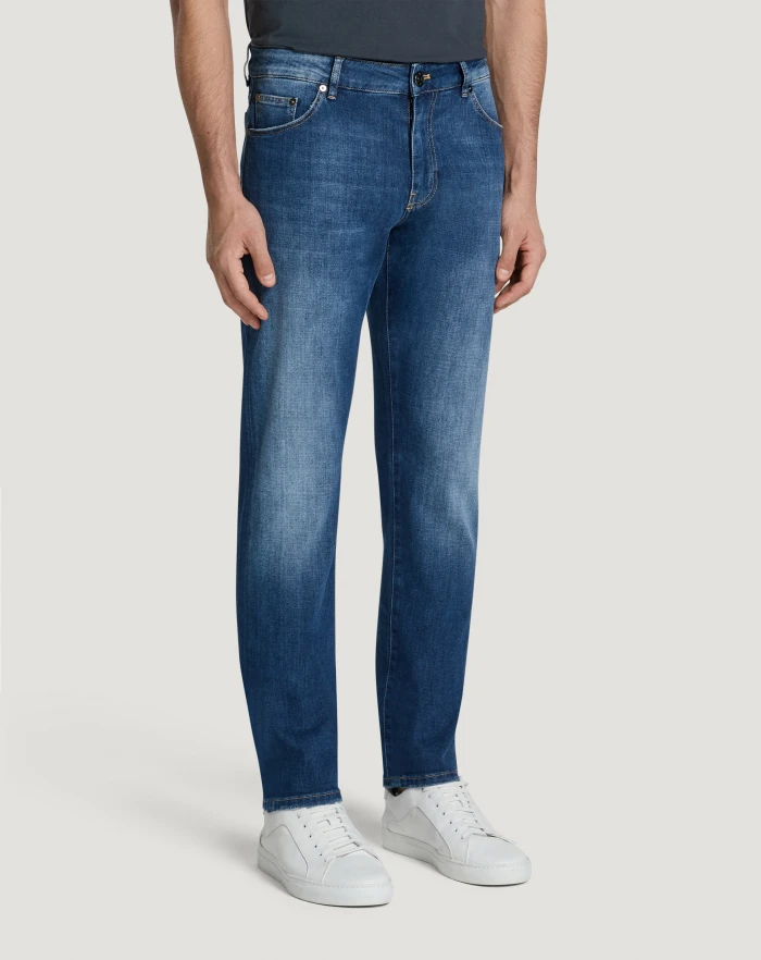 Pantaloni Torino Jeans Soul in denim soft touch Sconto