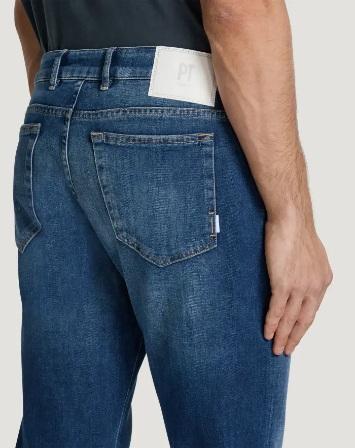 Pantaloni Torino Jeans Soul in denim soft touch Sconto