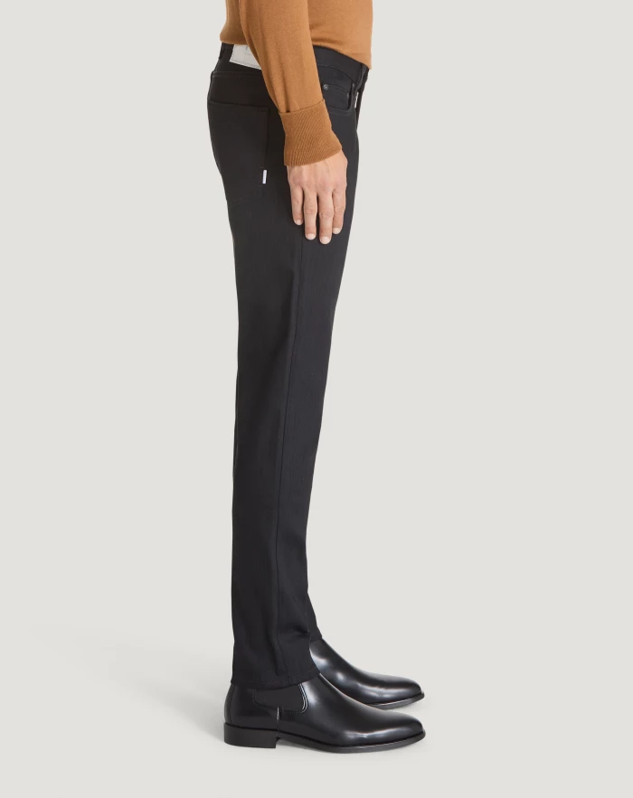 Pantaloni Torino Jeans Rock in denim super black Economico