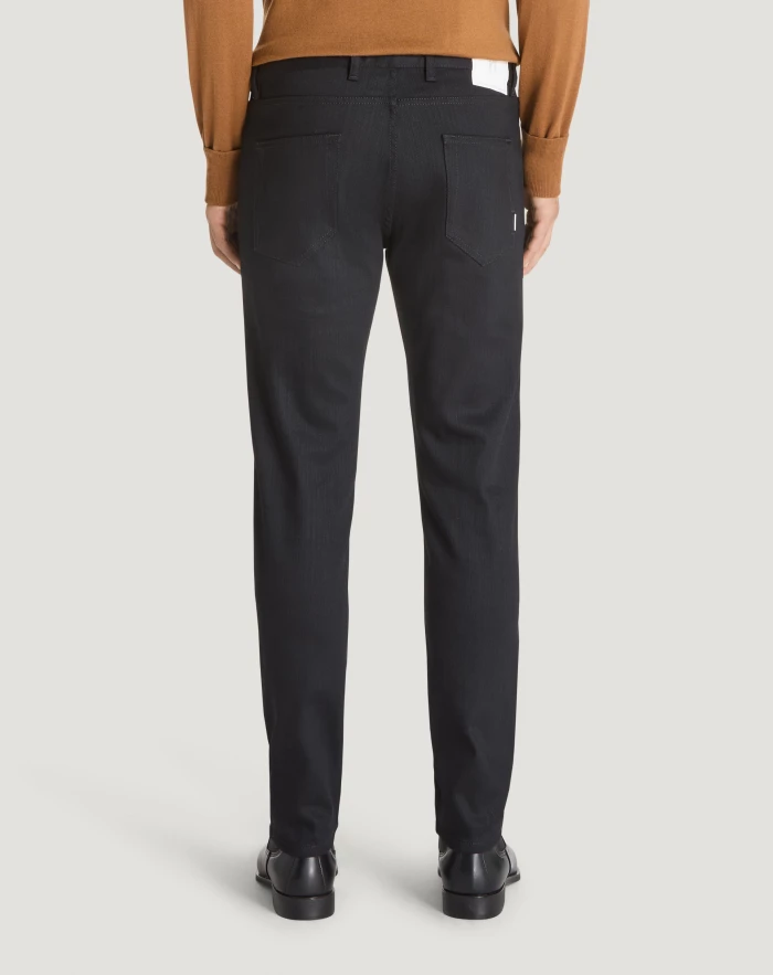 Pantaloni Torino Jeans Rock in denim super black Economico