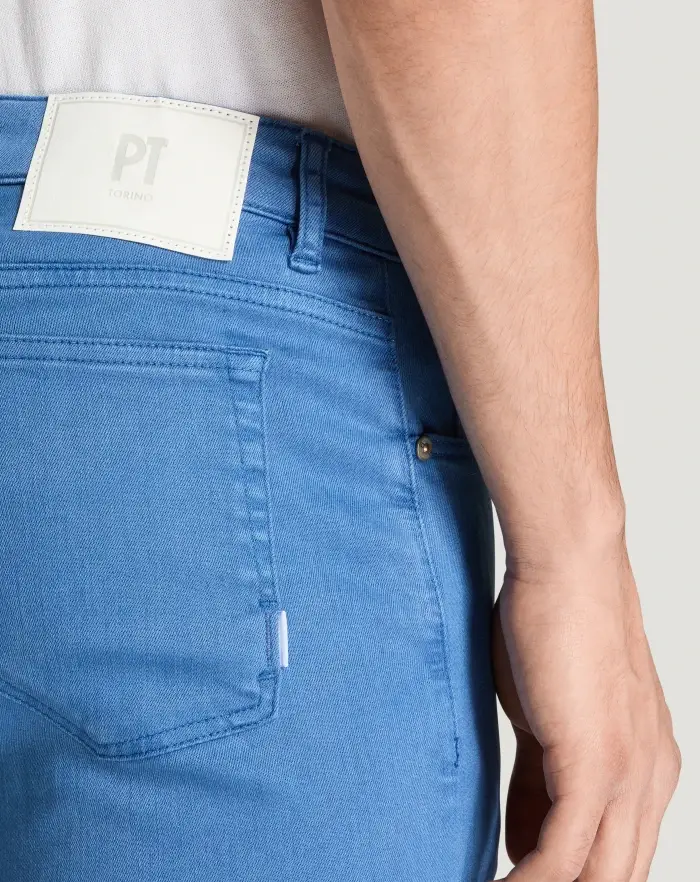 Pantaloni Torino Jeans Soul in silky denim stretch In Vendita