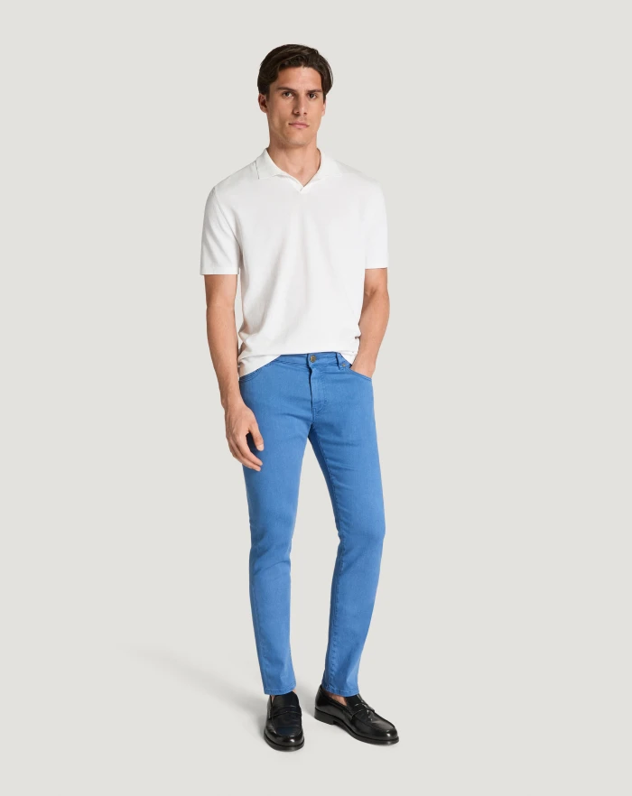 Pantaloni Torino Jeans Soul in silky denim stretch In Vendita