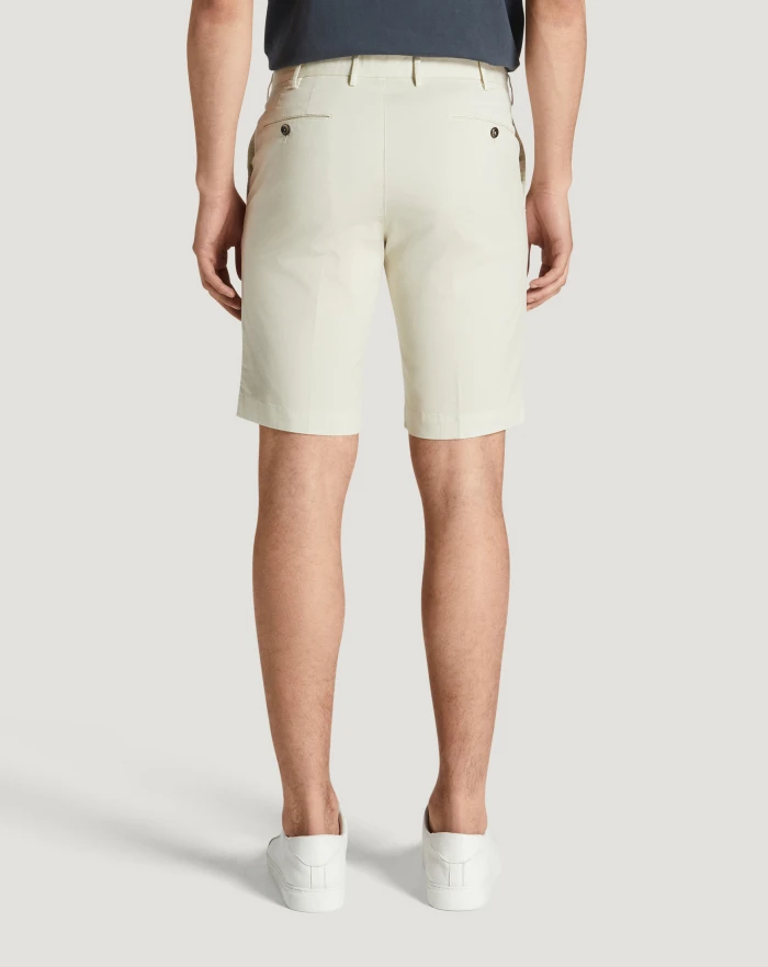 Pantaloni Torino Bermuda in gabardina stretch Offerta Anniversario