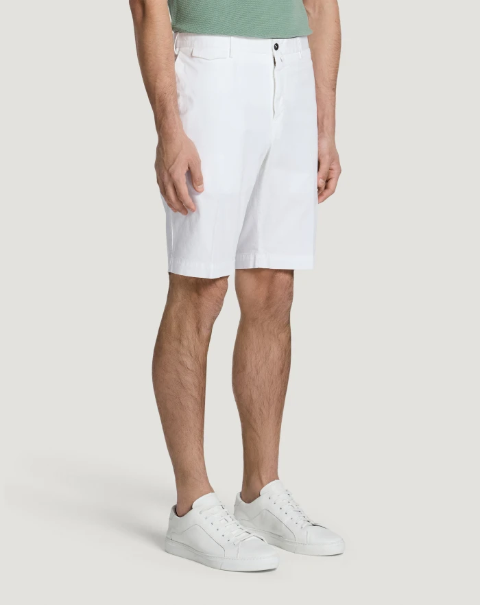 Pantaloni Torino Bermuda in gabardina stretch Hotsell