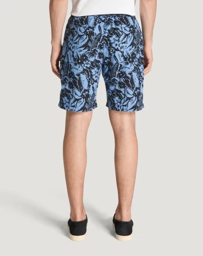 Pantaloni Torino Bermuda in popeline di cotone Moda