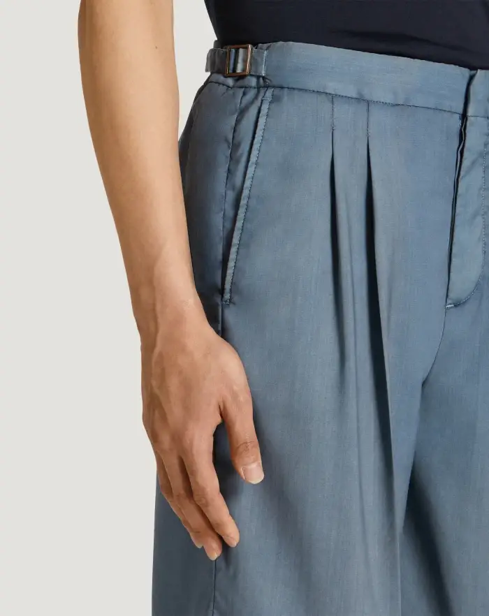 Pantaloni Torino Bermuda in lana comfort Nuovo