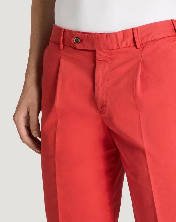 Pantaloni Torino Bermuda in gabardina di cotone Sconti VIP