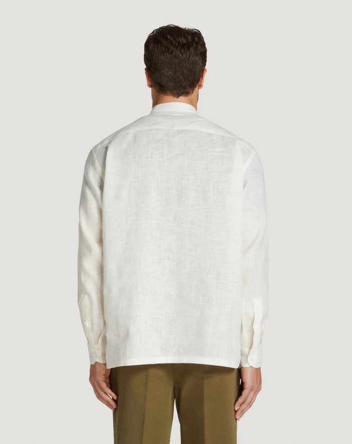 Pantaloni Torino Camicia in lino In Vendita