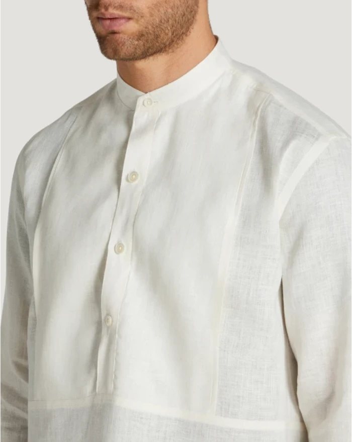Pantaloni Torino Camicia in lino In Vendita
