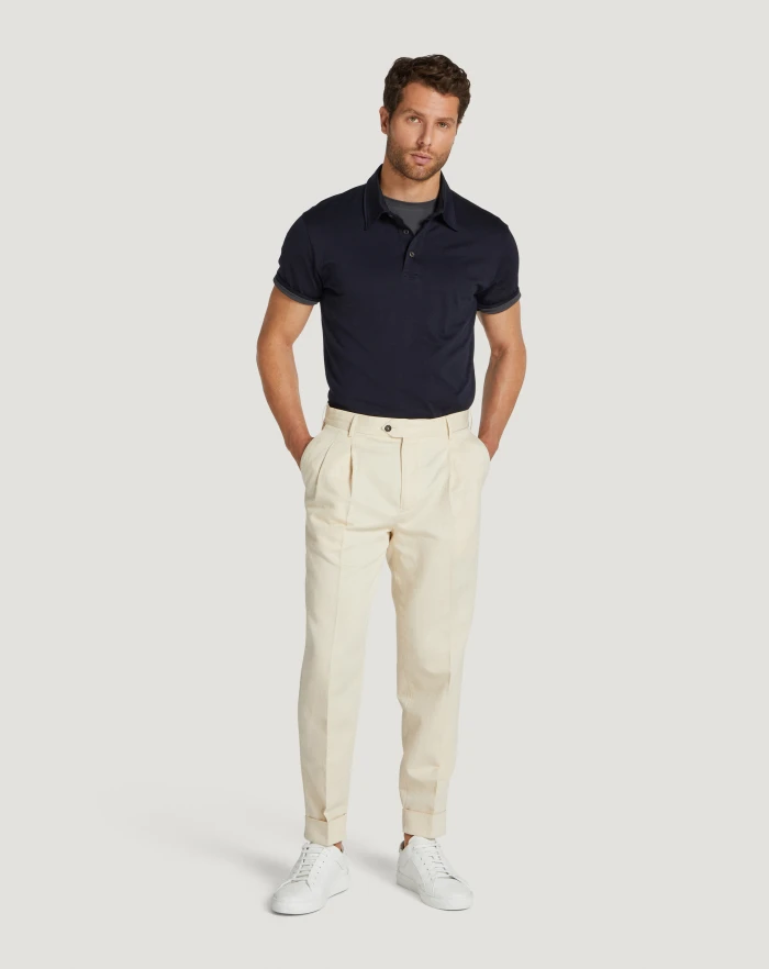 Pantaloni Torino T-shirt polo in jersey Trasporto libero internazionale