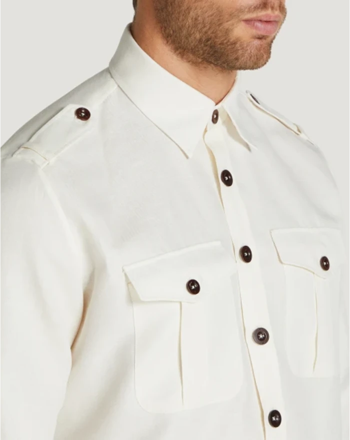 Pantaloni Torino Camicia in twill 50% di sconto per tempo limitato