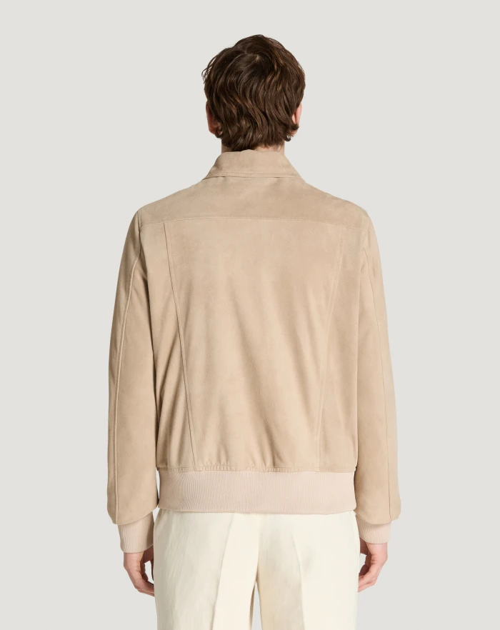 Pantaloni Torino Bomber in suede Italy