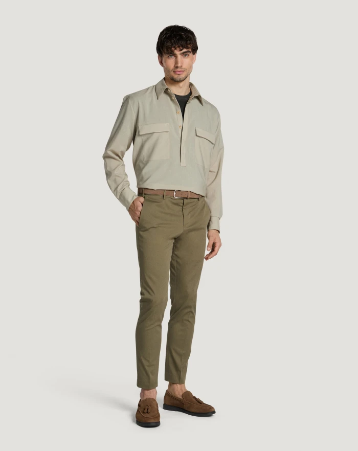 Pantaloni Torino Camicia in lana Italia