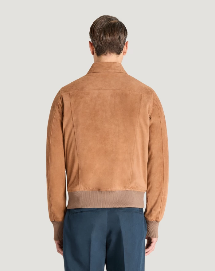 Pantaloni Torino Bomber in suede In Linea