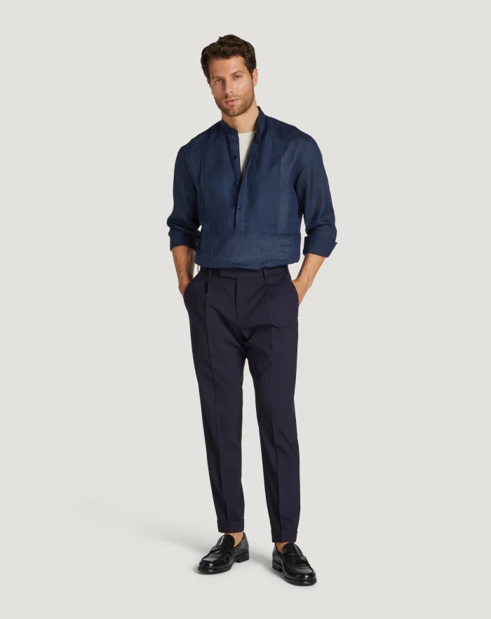 Pantaloni Torino Camicia in lino Vendita
