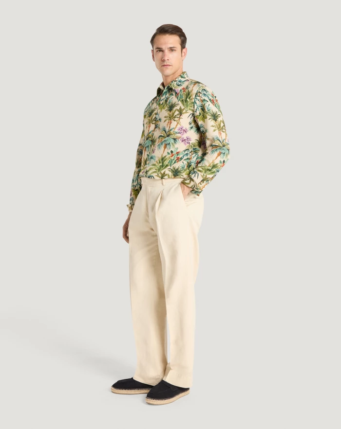Pantaloni Torino Camicia in twill Negozi Online