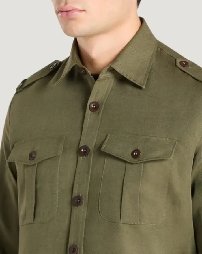 Pantaloni Torino Camicia in twill Consegna Veloce