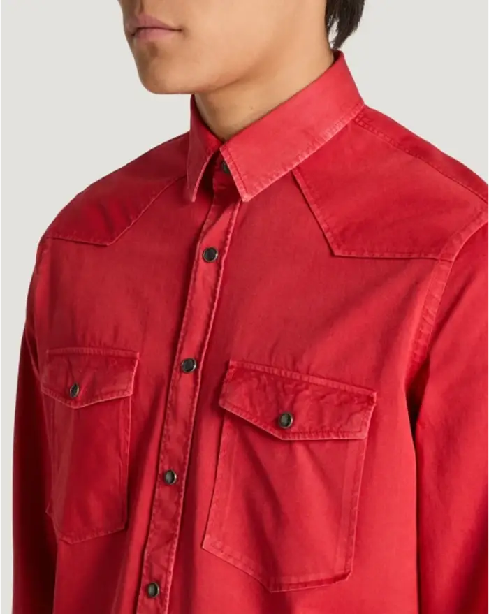 Pantaloni Torino Camicia in gabardina di cotone Fino Al -60%
