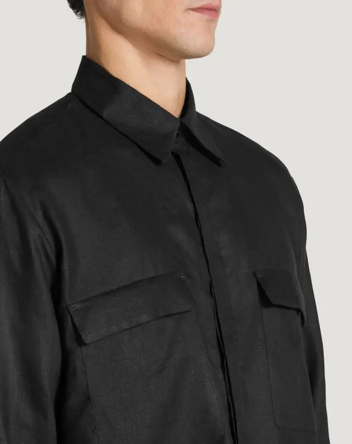Pantaloni Torino Camicia in lino Economico