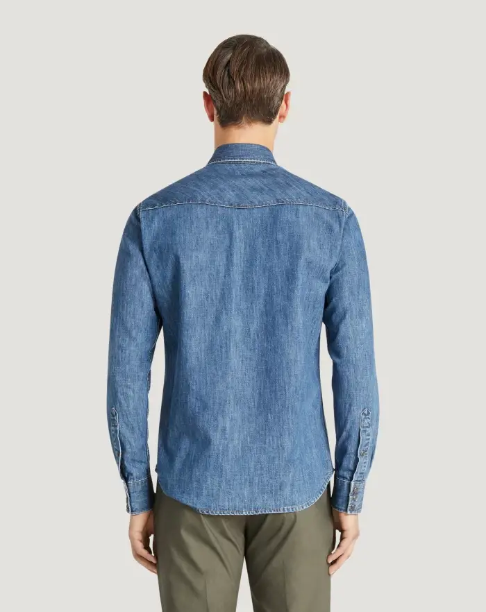 Pantaloni Torino Camicia in denim Outlet