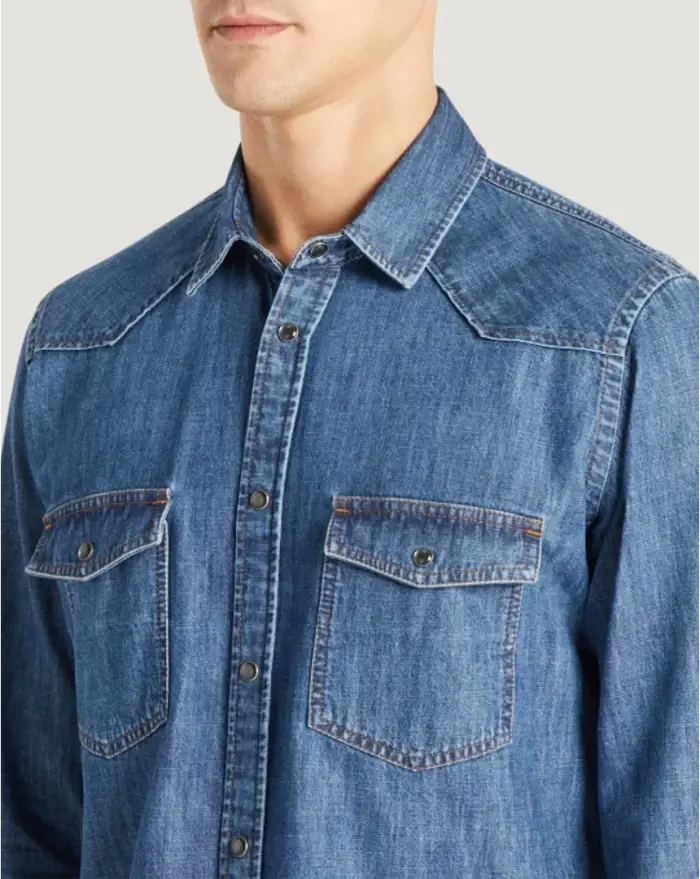 Pantaloni Torino Camicia in denim Outlet