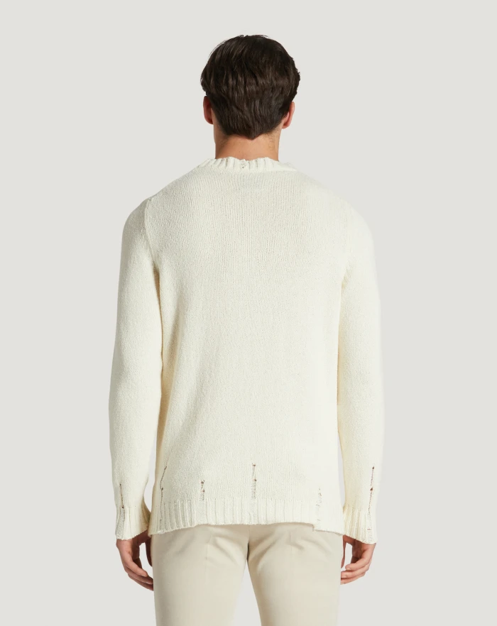 Pantaloni Torino Maglia in cotone bio In Vendita
